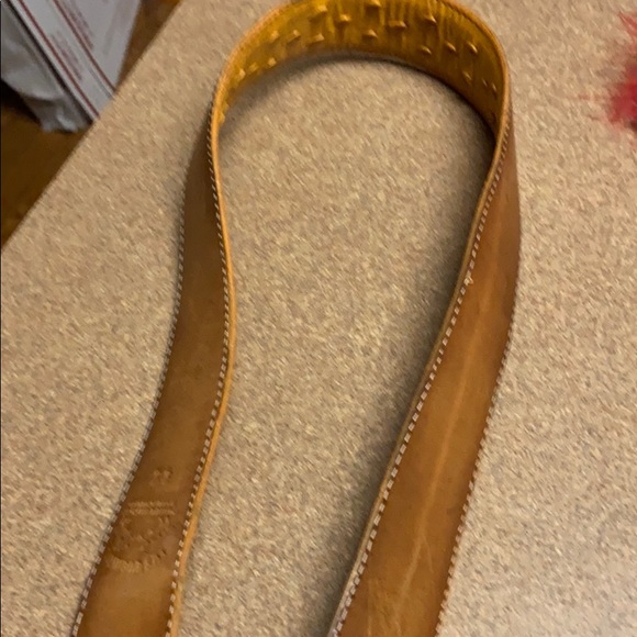 Los Gueritos Ostrich Belt - Picture 8 of 8